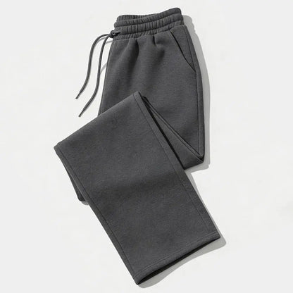 Mens Sweatpants Straight Fit Joggers for Sports and Streetwear Loose Oversized Casual Pant Drawstring Multi-Pocket Men Long Pant